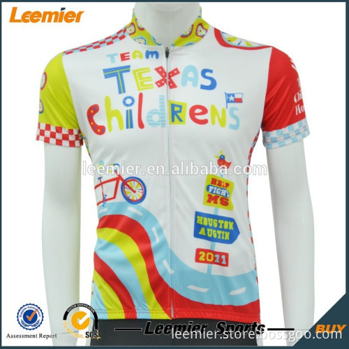 High quality custom sublimated printing cycling jersey